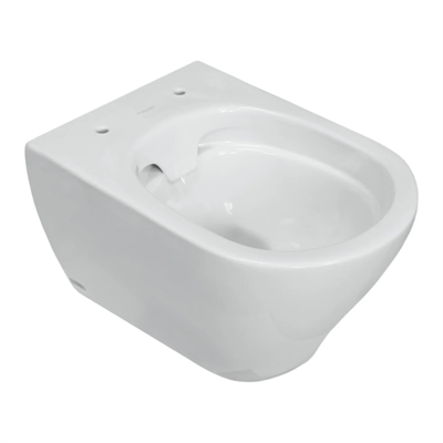 Унитаз подвесной "Breeze" безободковый (сид. дюро м/лифт, clip up, скрытое крепл) (Sanita Luxe) 558167