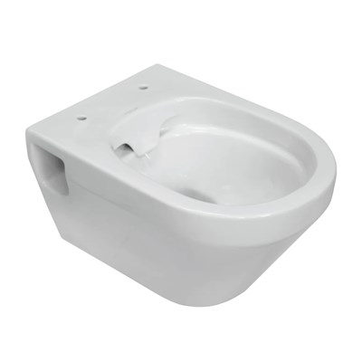 Унитаз подвесной "Novel" безободковый (сид. дюро м/лифт slim, clip up) (Sanita Luxe) 558168