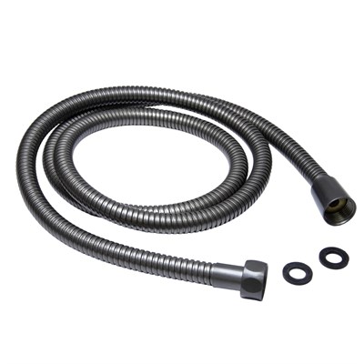Шланг душевой 150 см имп/кон, EPDM, нерж.сталь ГРАФИТ  MIXLINE MIX-2-150 (коробка) 557325