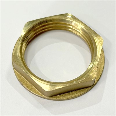 Контргайка 1" латунь 864794