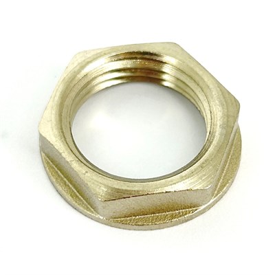 Контргайка 1/2" никелированная 878735