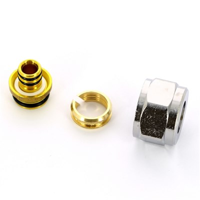 Концовка для м-пл труб 16х2 евроконус 3/4" 887075