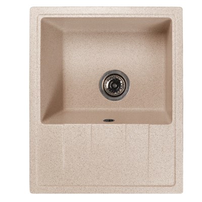 Мойка ML-GMS103 СТАНДАРТ с крылом, бежевый (328),  570*460*190мм 558118