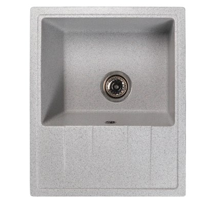 Мойка ML-GMS103 СТАНДАРТ с крылом, серый (310), 570*460*190мм 558120