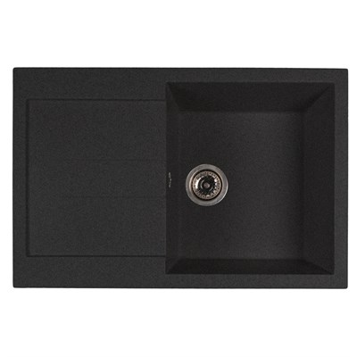 Мойка ML-GMS107 СТАНДАРТ с крылом, черный (308), 770*493*190мм 558128