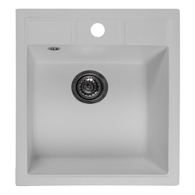 Мойка ML-GMS110 СТАНДАРТ прямоугольная, белый (331), 497*440*175мм 558091