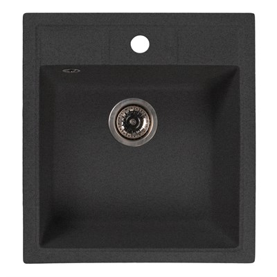 Мойка ML-GMS110 СТАНДАРТ прямоугольная, черный (308), 497*440*175мм 558092