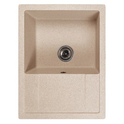 Мойка ML-GMS115 СТАНДАРТ с крылом, бежевый (328), 645*505*190мм 558112