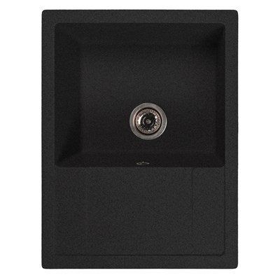 Мойка ML-GMS115 СТАНДАРТ с крылом, черный (308), 645*505*190мм 558110