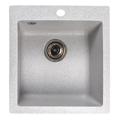 Мойка ML-GMS118 СТАНДАРТ прямоугольная, серый (310), 492*417*190мм 558108