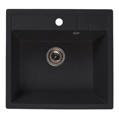 Мойка ML-GMS121 СТАНДАРТ прямоугольная, черный (308), 555*495*190мм 558098