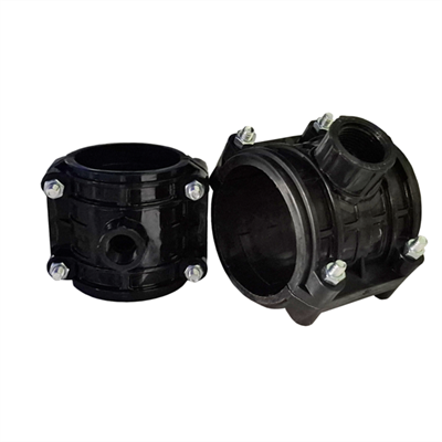 Седелка ПЭ с внут. труб. резьбой 160 - 2 1/2" 2 болта (обж.) ТПК-АКВА 558483