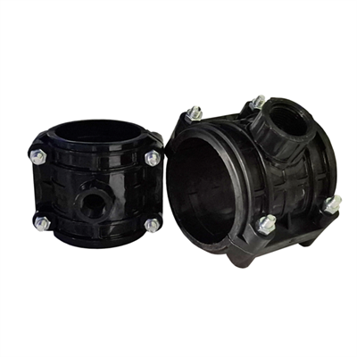 Седелка ПЭ с внут. труб. резьбой 160 - 3/4" 2 болта (обж.) ТПК-АКВА 558479