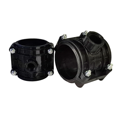 Седелка ПЭ с внут. труб. резьбой 75 - 3/4" 2 болта (обж.) ТПК-АКВА 558447