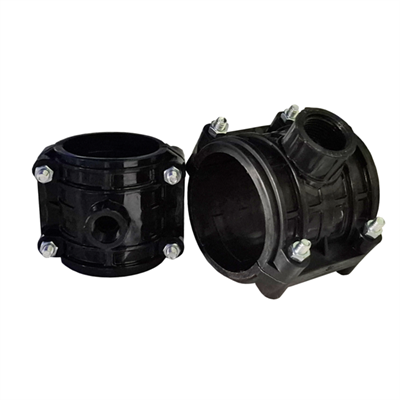 Седелка ПЭ с внут. труб. резьбой 90 - 2" 2 болта (обж.) ТПК-АКВА 558478