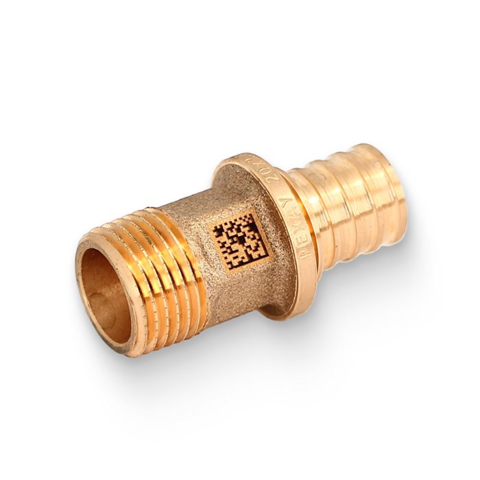 Муфта аксиальная Н 20 х 1/2", RX+, бронза 874940