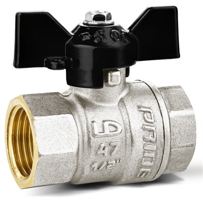 Кран ВВ 1 1/4" Pride, полный проход, бабочка 858961