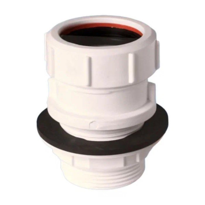 Муфта переходная 40 мм х 1 1/2" с контргайкой и прокладкой, компрес. 868849