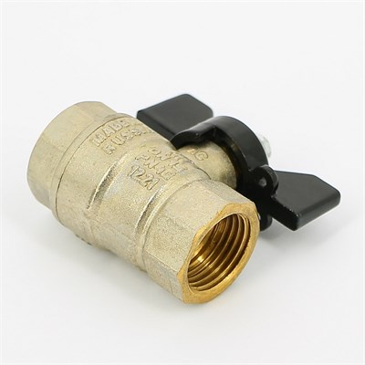 Кран ВВ 1/2" Pride, стандартный проход, бабочка 869912