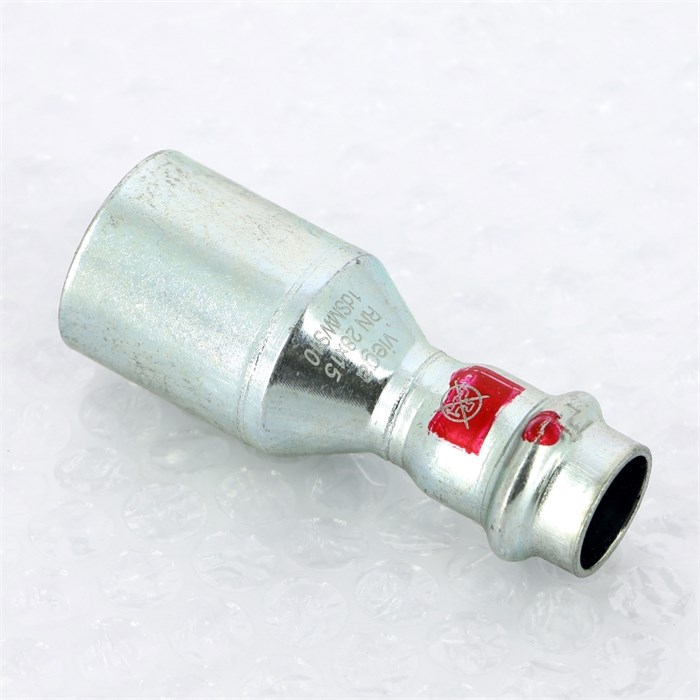 Муфта пресс 28х15 однорастр. оцинк.сталь Prestabo SC-Contur 881450