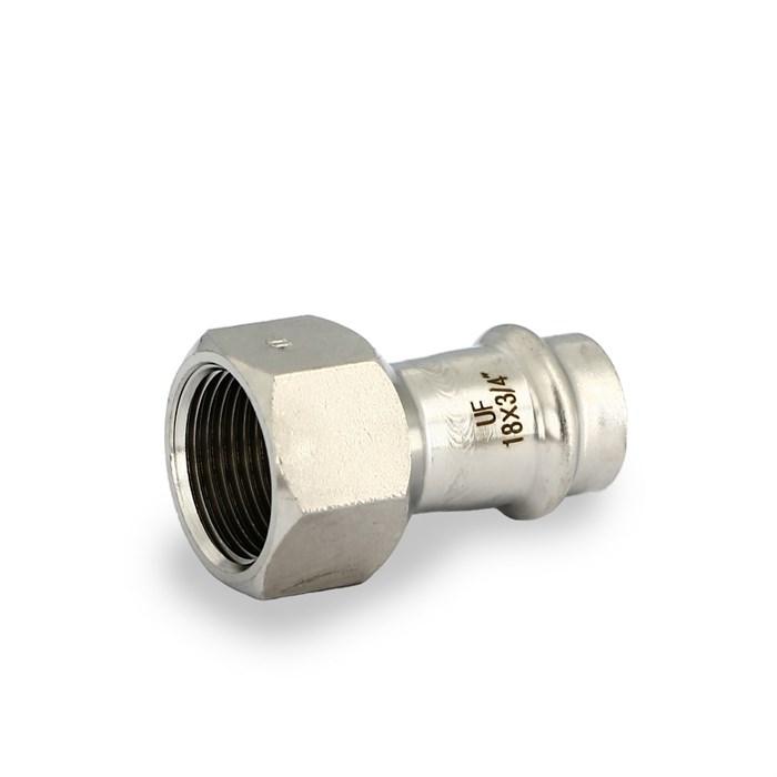 Муфта пресс-В 18 х 3/4", нержавеющая сталь 867728