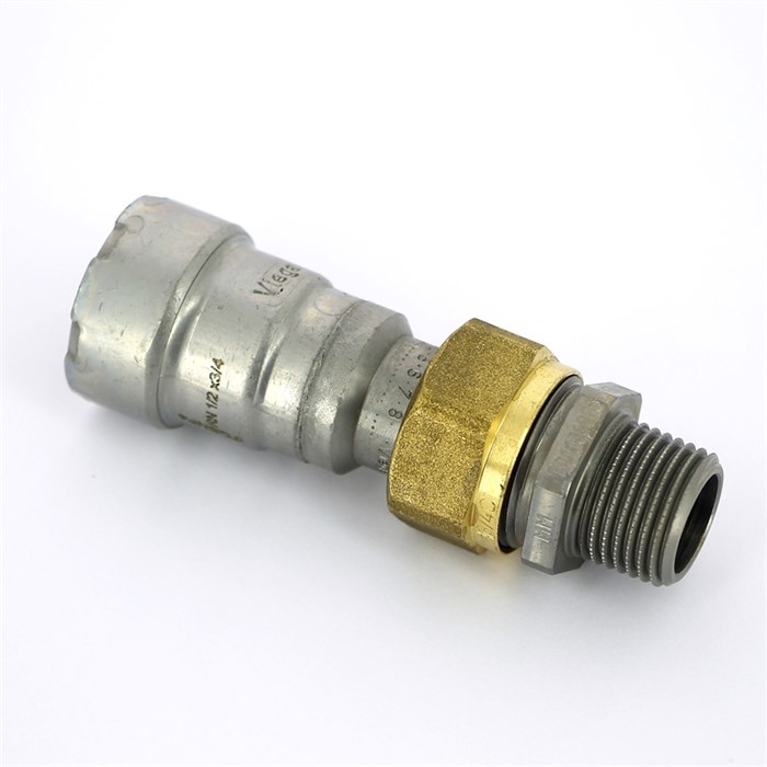 Муфта пресс-Н разъемная DN15 1/2' Megapress нелегир. оцинк.сталь, SC-Contur 881691