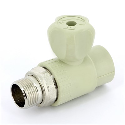 Кран для радиаторов сварка-Н 25x3/4"с разъёмным соединением 867002