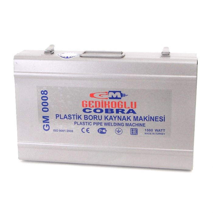 Набор монтажный 1500 Вт EKONOMIK 16-63 мм, насадки 20-40 мм, резак, рулетка 882834