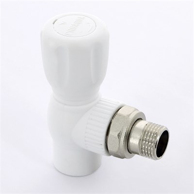 Кран Н 20 х 1/2" угловой с разъемным соединением, для радиаторов 860355