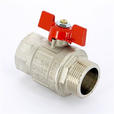 Кран НВ 1 1/4" полнопроходной, бабочка ETALON 885933