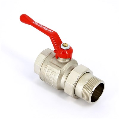 Кран НВ 1 1/4" с разъемным соединением, полнопроходной, ручка ETALON 872069