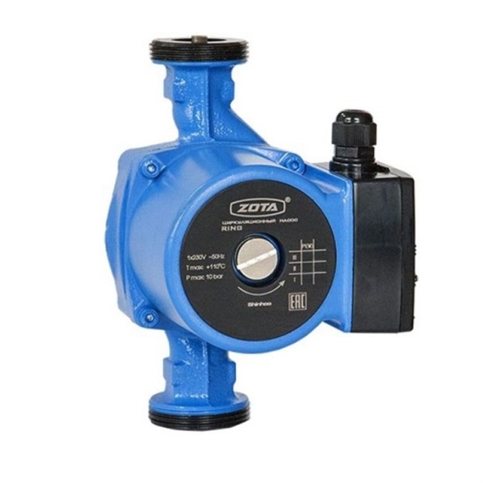 Насос ZOTA RING 25/60 S 180 с гайками 885331