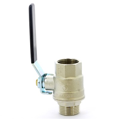 Кран НВ 1' плоская ручка OREGON серия 306 полный проход 862581