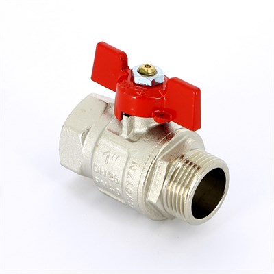 Кран НВ 1" полнопроходной, бабочка ETALON 869679