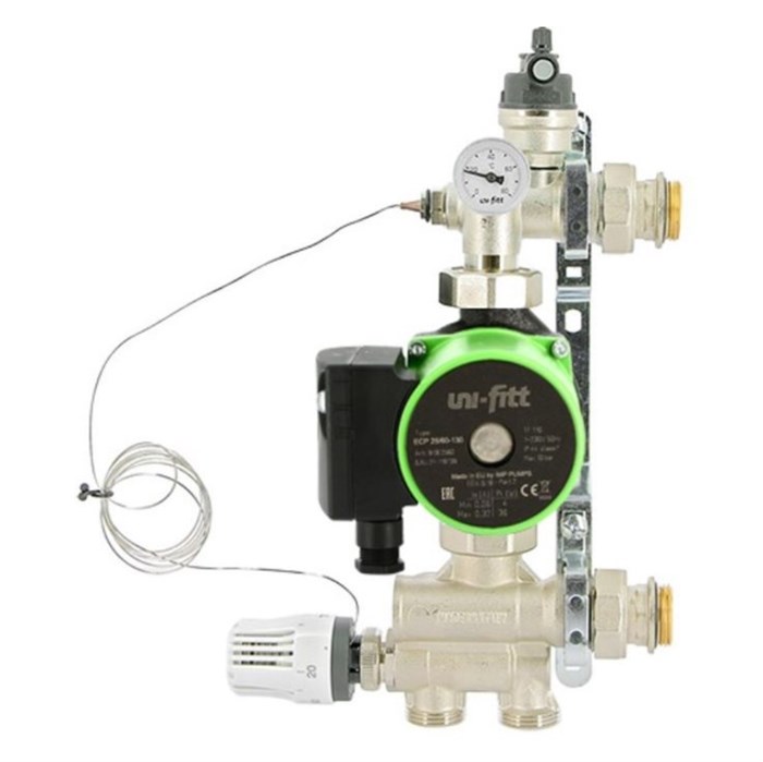 Насосно-смесительная группа SOLOMIX 1", с насосом Uni-Fitt GTA 25-7 130 883210