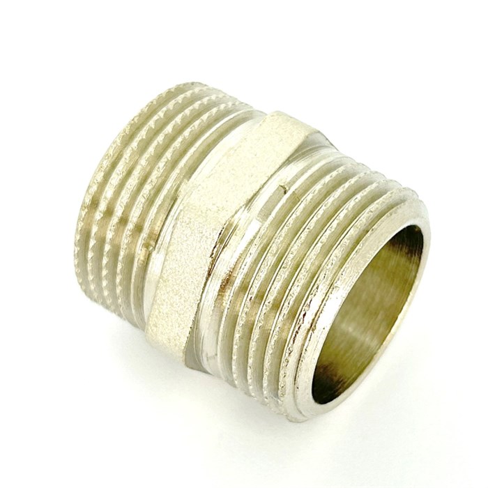 Ниппель 3/4", никелированный 869900