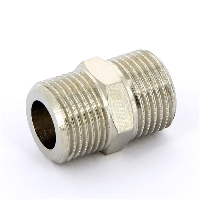 Ниппель 3/8", никелированный 884946