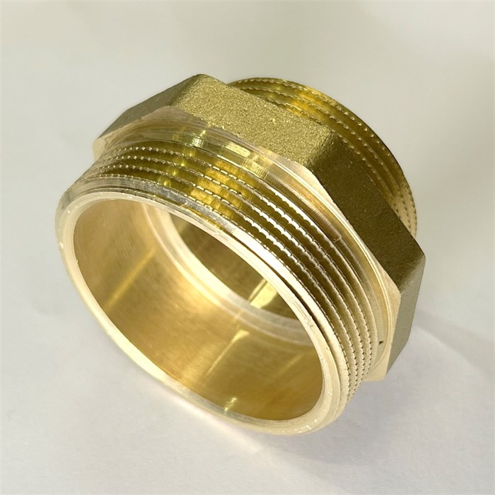 Ниппель Н 1 1/2" х 2" латунь 858086