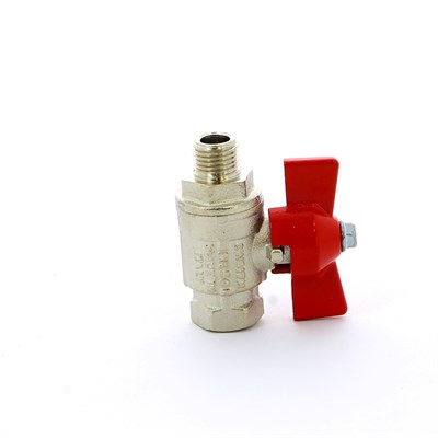 Кран НВ 1/4' бабочка IDEAL 881890