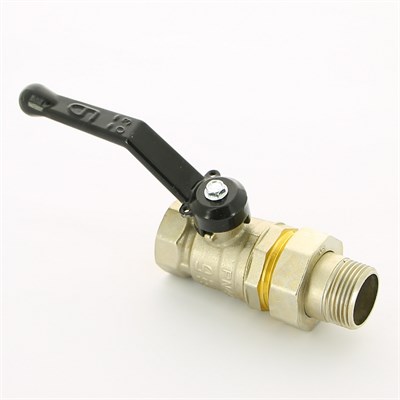 Кран НВ 3/4" с разъемным соединением Pride, стандартный проход, ручка 885842