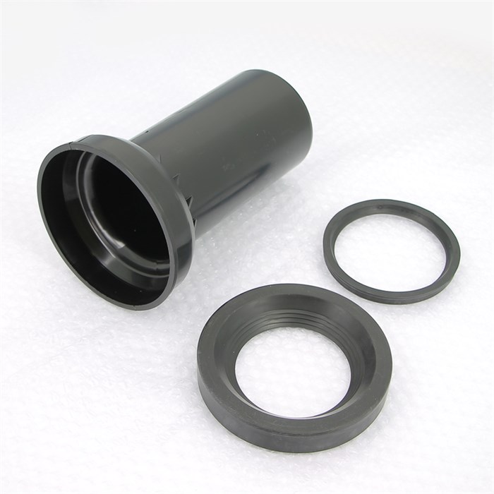 Отвод L=200 мм, d110 х 90 мм для подвесного унитаза 863816