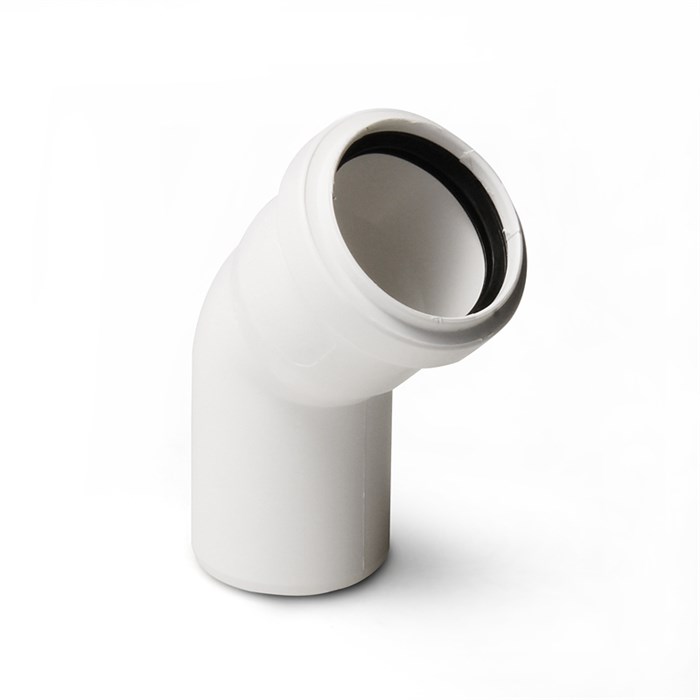 Отвод Pro Aqua Stilte Белый 110x45 885359