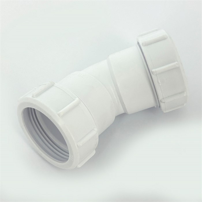 Отвод на 135 (гайка-гайка) 40х40 мм, компрес. 857234