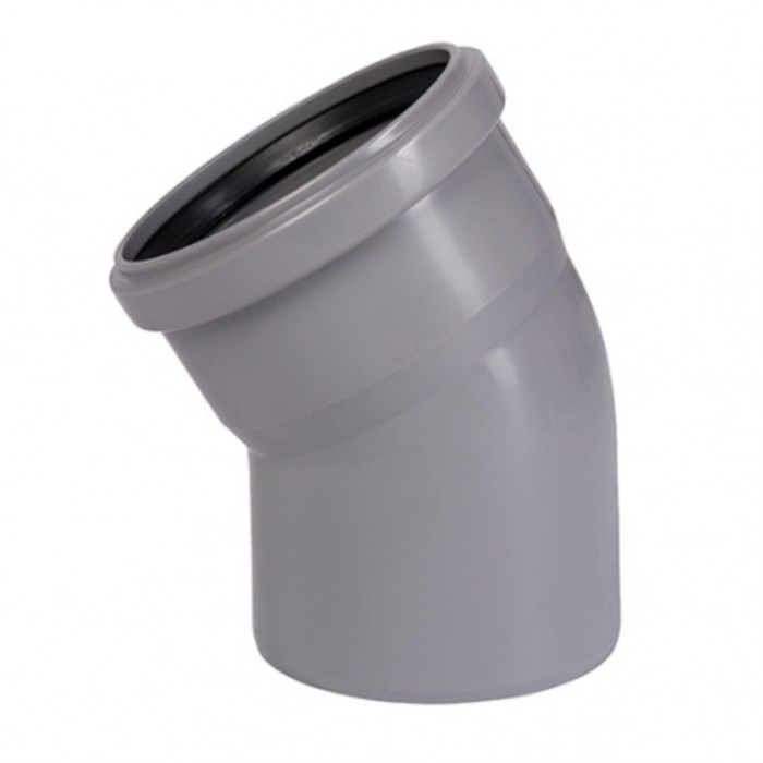 Отвод НТВ 40х30°, цв. белый, Ger 860762