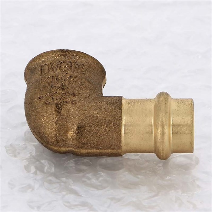 Отвод пресс-В 15x1/2' бронза Sanpress SC-Contur 873164