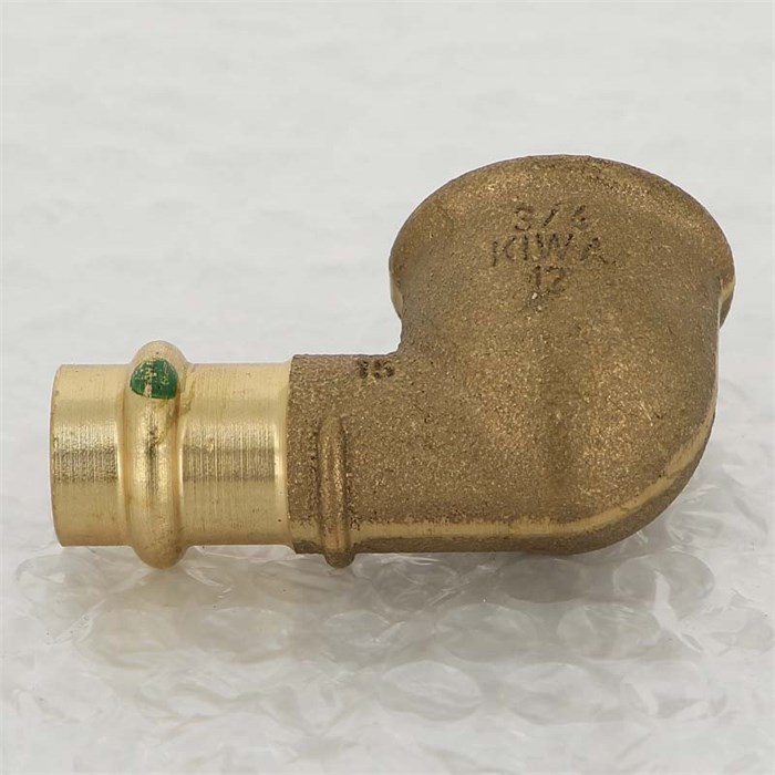 Отвод пресс-В 15x3/4' бронза Sanpress SC-Contur 872033