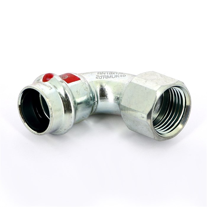 Отвод пресс-В 18 х 1/2" оцинк.сталь Prestabo SC-Contur 873928