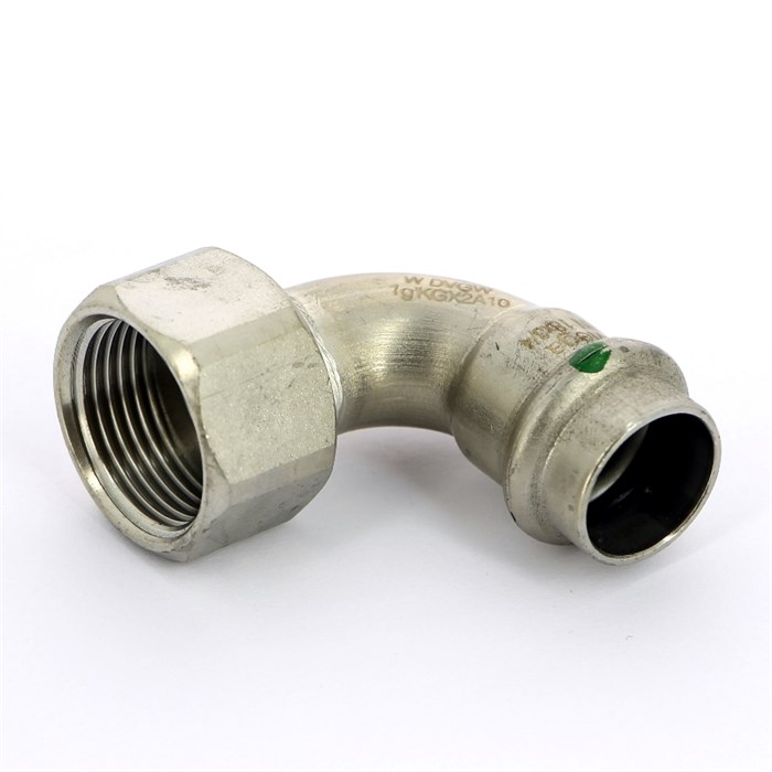 Отвод пресс-В 18х3/4' нерж.сталь Sanpress Inox SC-Contur 884076