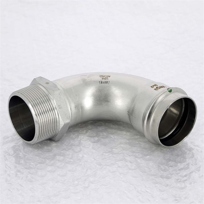 Отвод пресс-Н 90' 54x2' нерж.сталь Sanpress Inox SC-Contur 880064