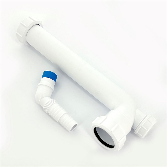 Отводная труба L=255 мм под 90° 1 1/2" х 40 мм с адапт. для  БТ 885643